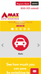 Mobile Screenshot of amaxinsurance.com